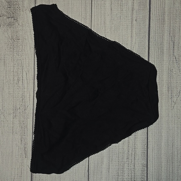 Victoria's Secret Bikini Panties Set Black/Pink Size L NWT - Picture 7 of 9